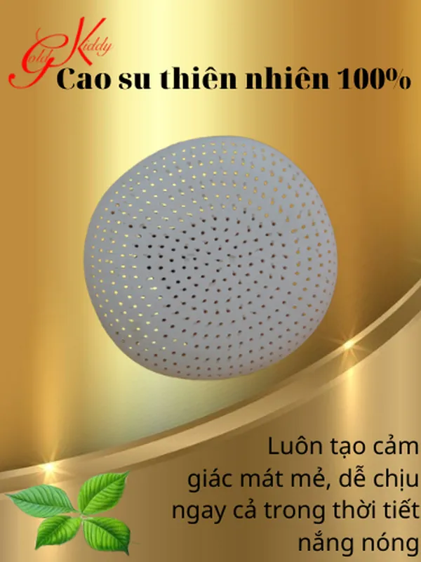 Gối trang trí hình tròn bằng cao su