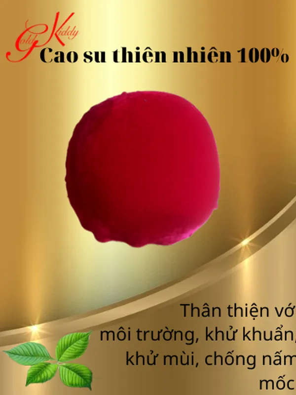 Gối trang trí hình tròn bằng cao su