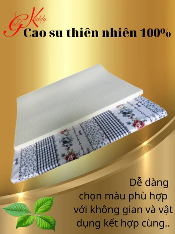 Nệm cao su thiên nhiên 2,5p (cm) 