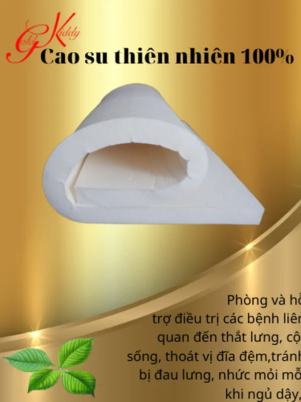 Nệm cao su thiên nhiên 5p (cm)
