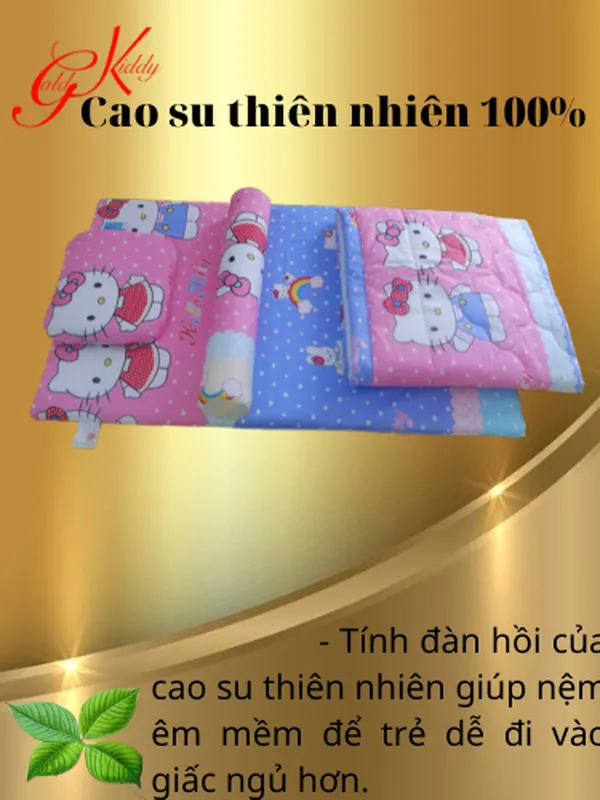 Nệm cao su trẻ em 2,5 cm (p)