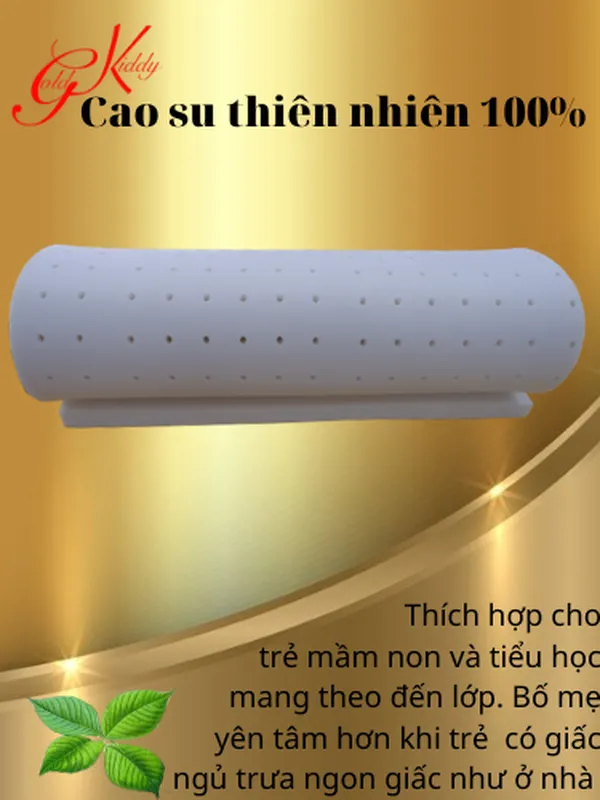 Nệm cao su trẻ em 2,5 cm (p)