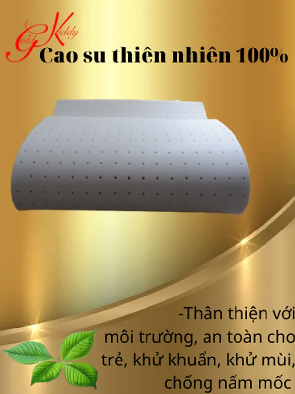 Nệm cao su thiên nhiên trẻ em 5p (cm)