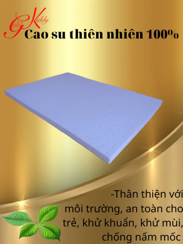 Nệm cao su trẻ sơ sinh