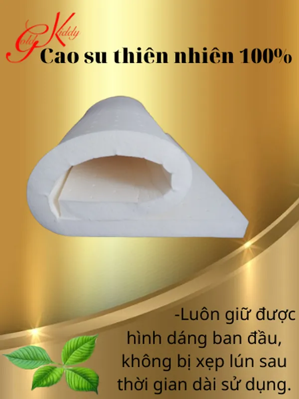 Nệm cao su trẻ sơ sinh