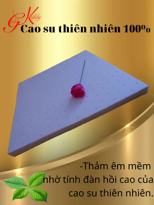 Thảm ghế ngồi cao su 40_40_2,5 cm