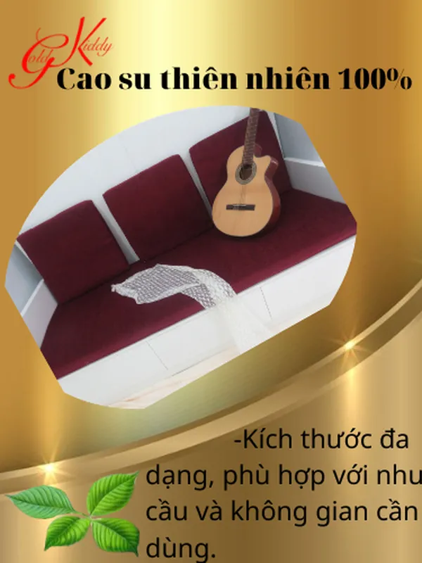 Thảm ghế ngồi cao su 40_40_2,5 cm