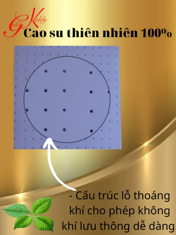 Thảm ghế ngồi cao su 50*50*5 cm
