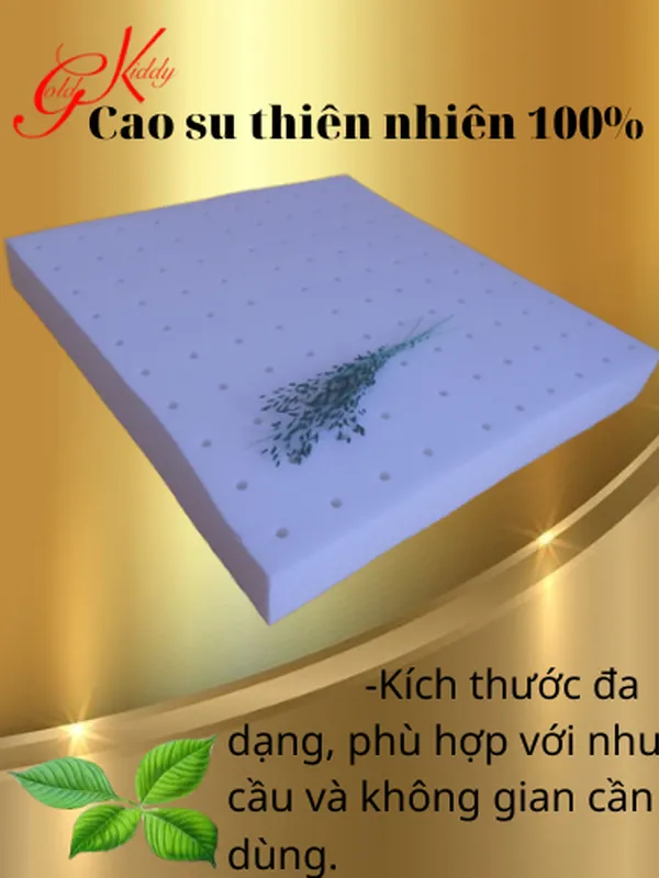 Thảm ghế ngồi cao su 50*50*5 cm