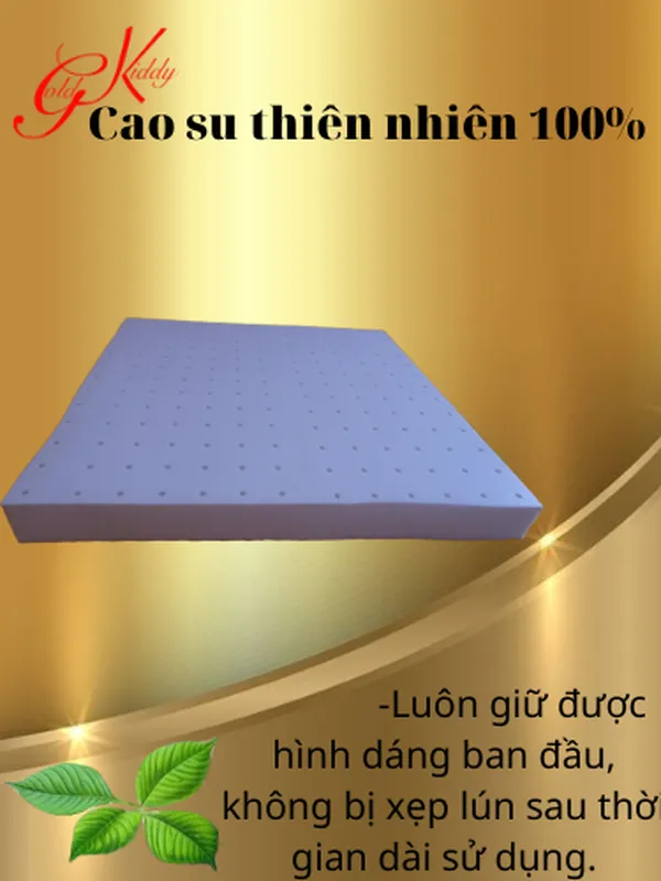 Thảm ghế ngồi cao su 50*50*5 cm