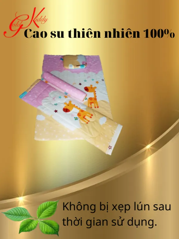 Trọn bộ Chăn gối nệm (đệm) cho trẻ đến trường