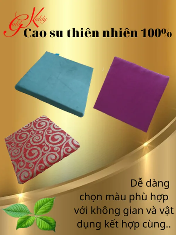 Trọn bộ thảm ghế ngồi cao su dày 5cm