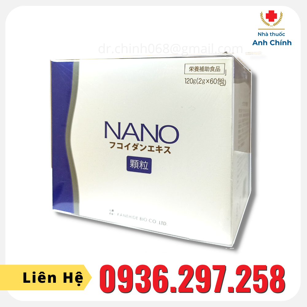 NANO Fucoidan 60 gói/hộp (Nhật Bản)