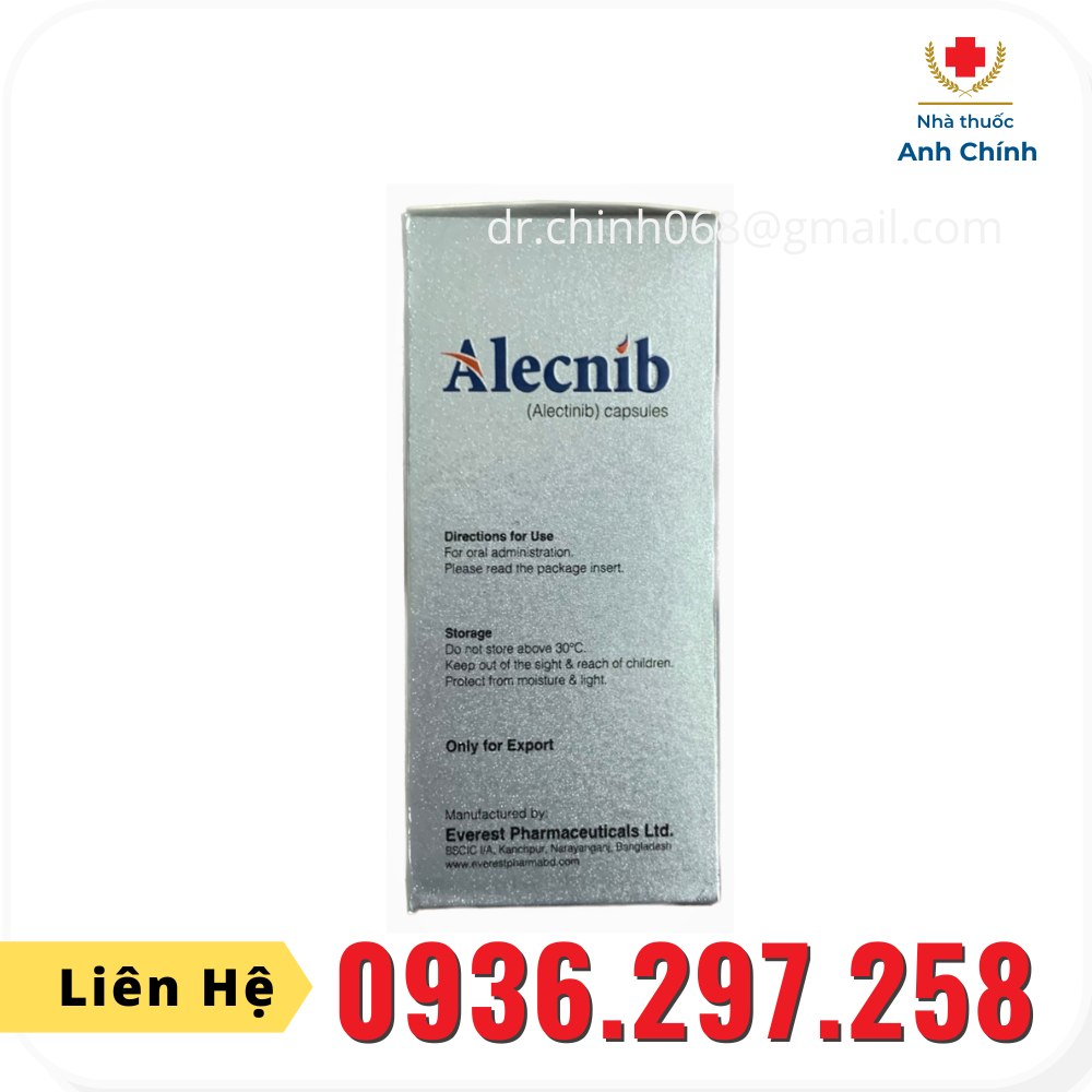 Thuốc Alecnib (Alectinib) 150mg