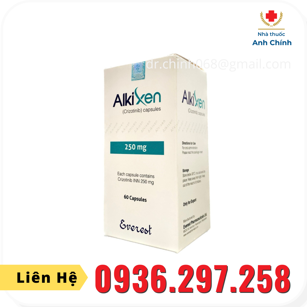 Thuốc Alkixen (Crizotinib) 250mg -  Nhà thuốc Anh Chính
