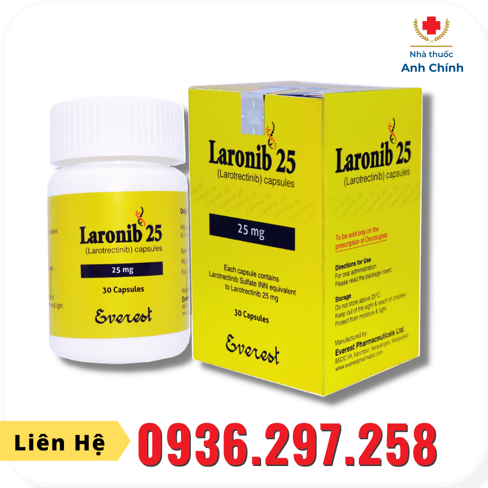 Thuốc Laronib 25mg/100mg - Nhà thuốc Anh Chính