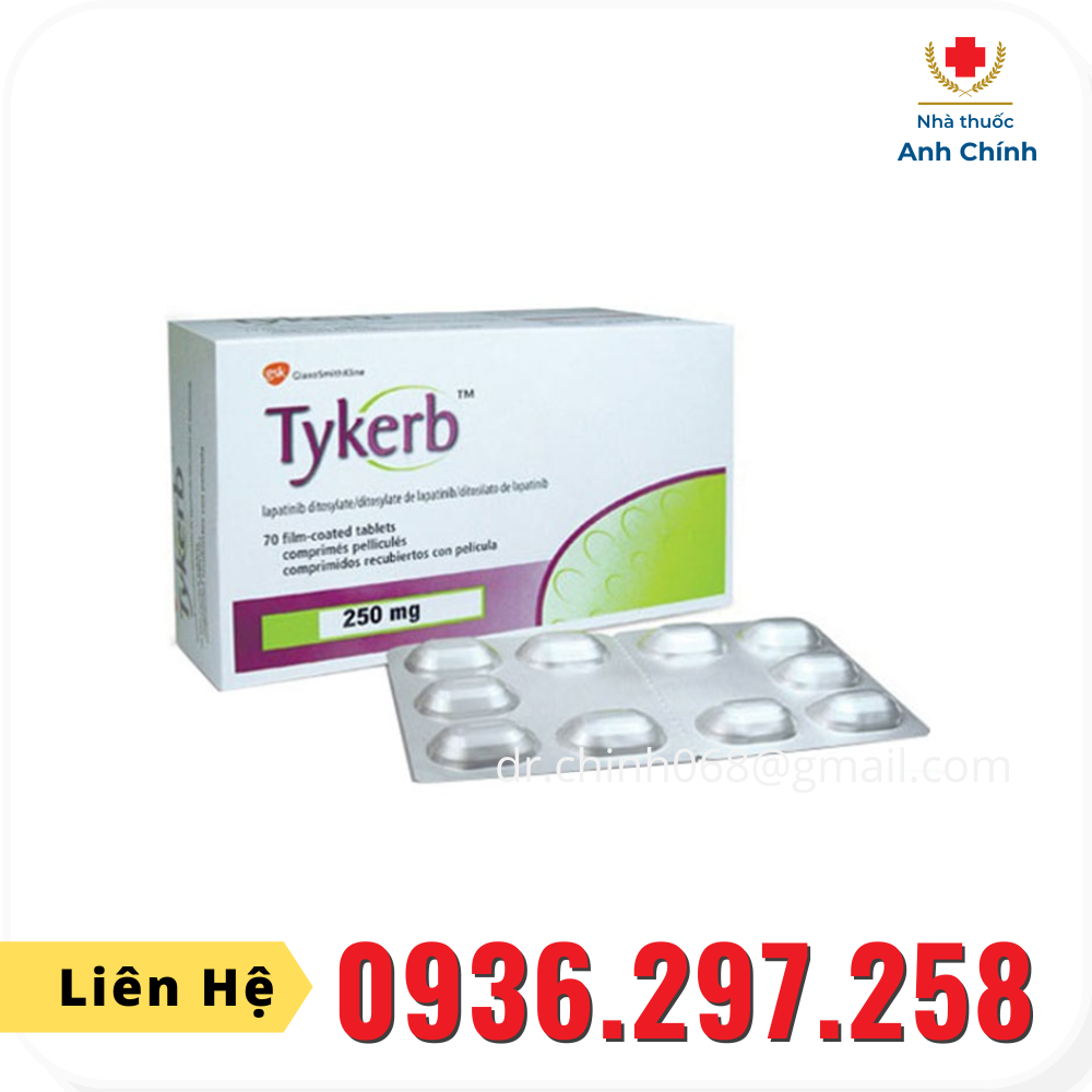 Thuốc Tykerb 250mg - Nhà thuốc Anh Chính