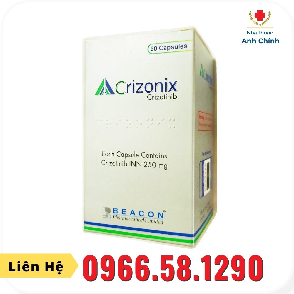 Thuốc Crizonix 250mg (Crizotinib) - Nhà thuốc Anh Chính