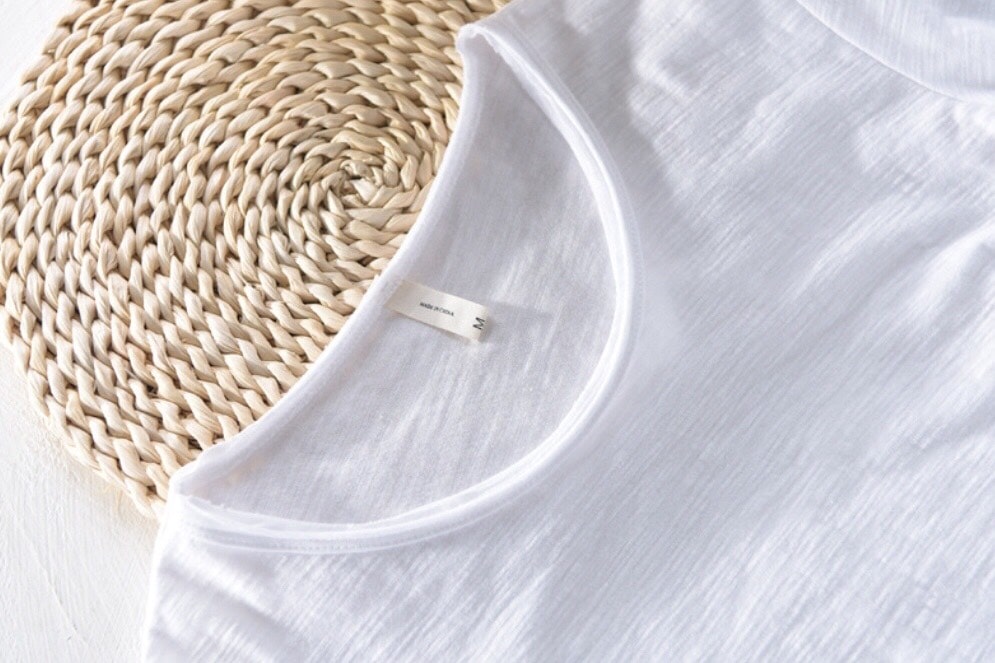 áo thun nam trắng chất liệu cotton thô siêu mát siêu nhẹ áo thun nam trắng chất liệu cotton thô siêu mát siêu nhẹ