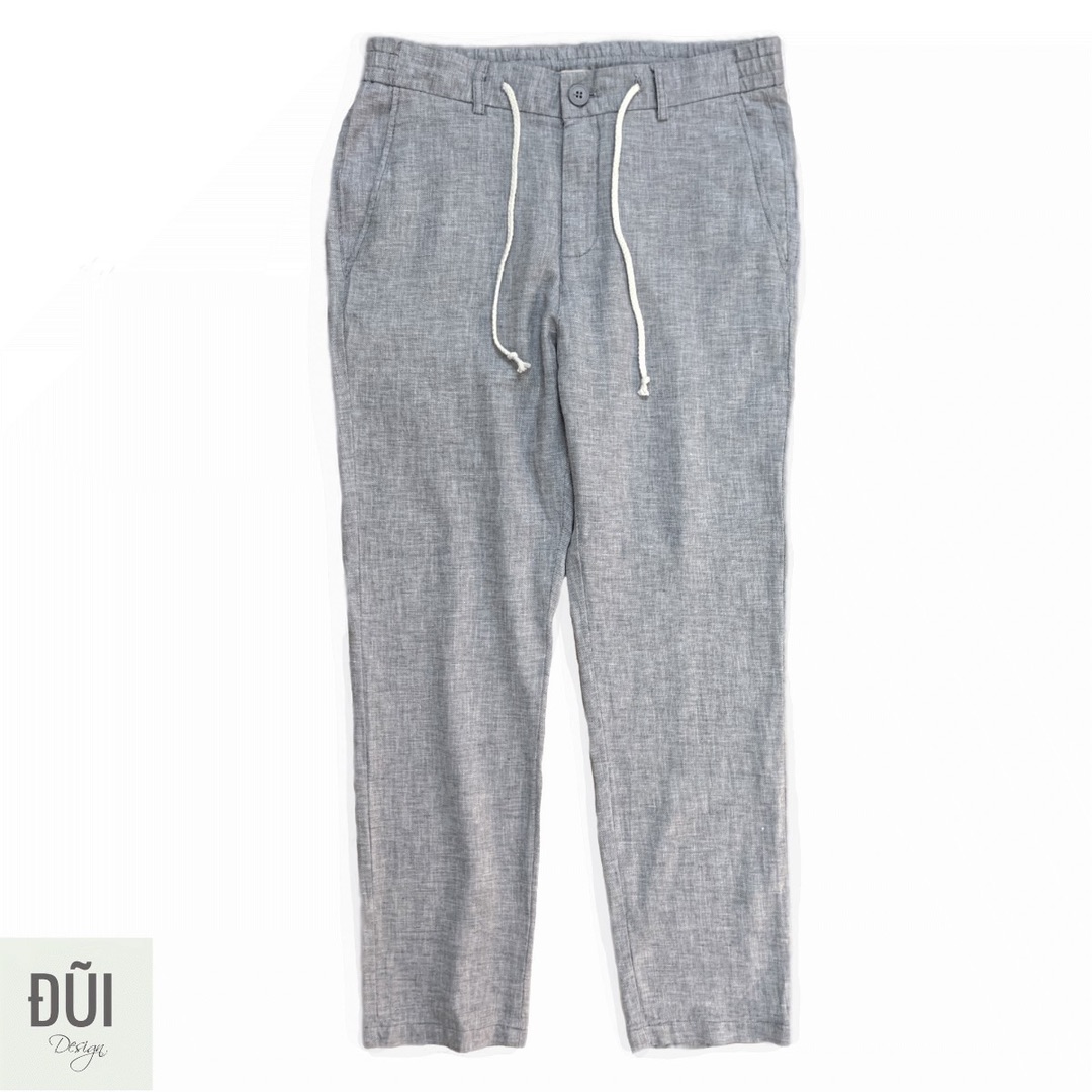 quần đũi nam dài ông côn ghi