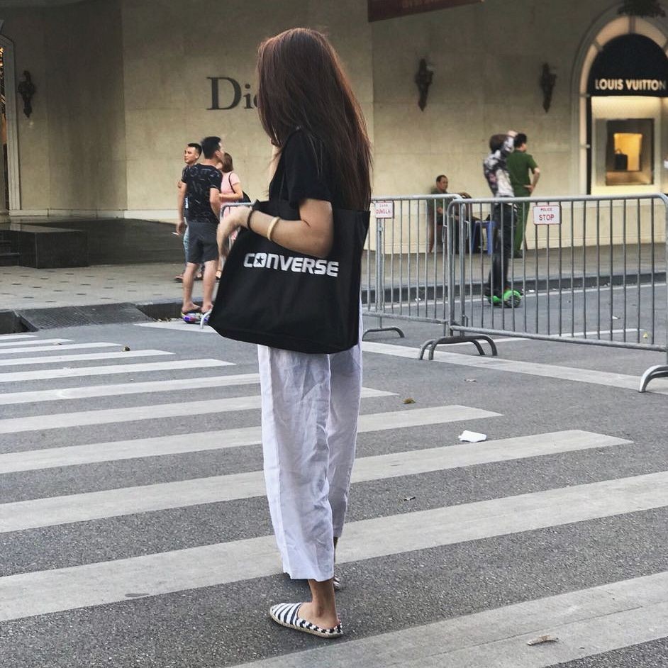 Quần đũi nữ ống suông