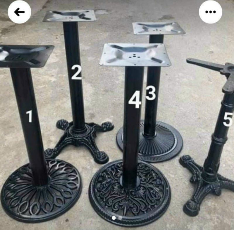 Chân sắt bàn cafe Chân sắt bàn cafe