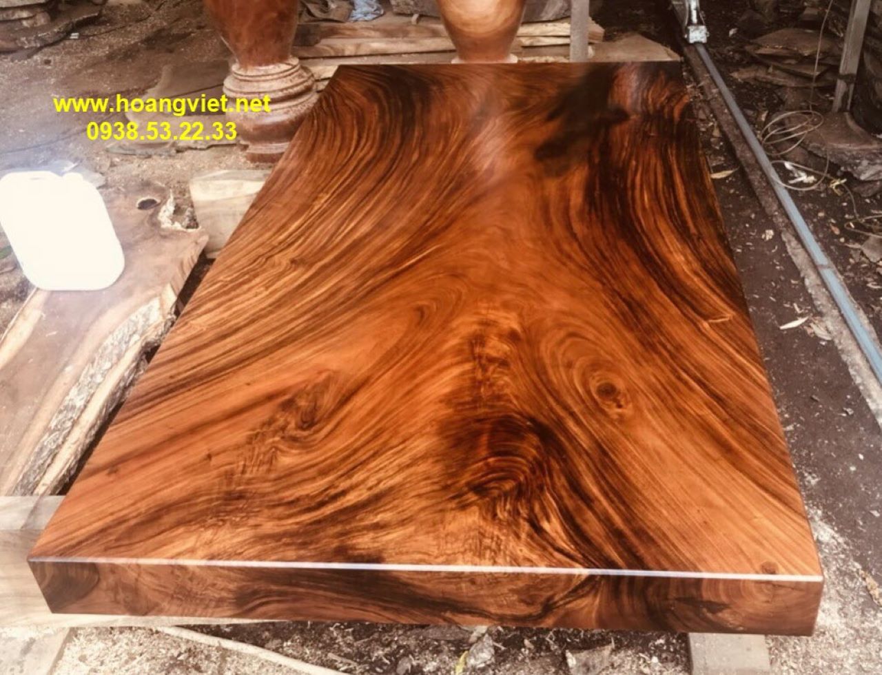 Sập gỗ me tây một tấm Sập gỗ me tây một tấm