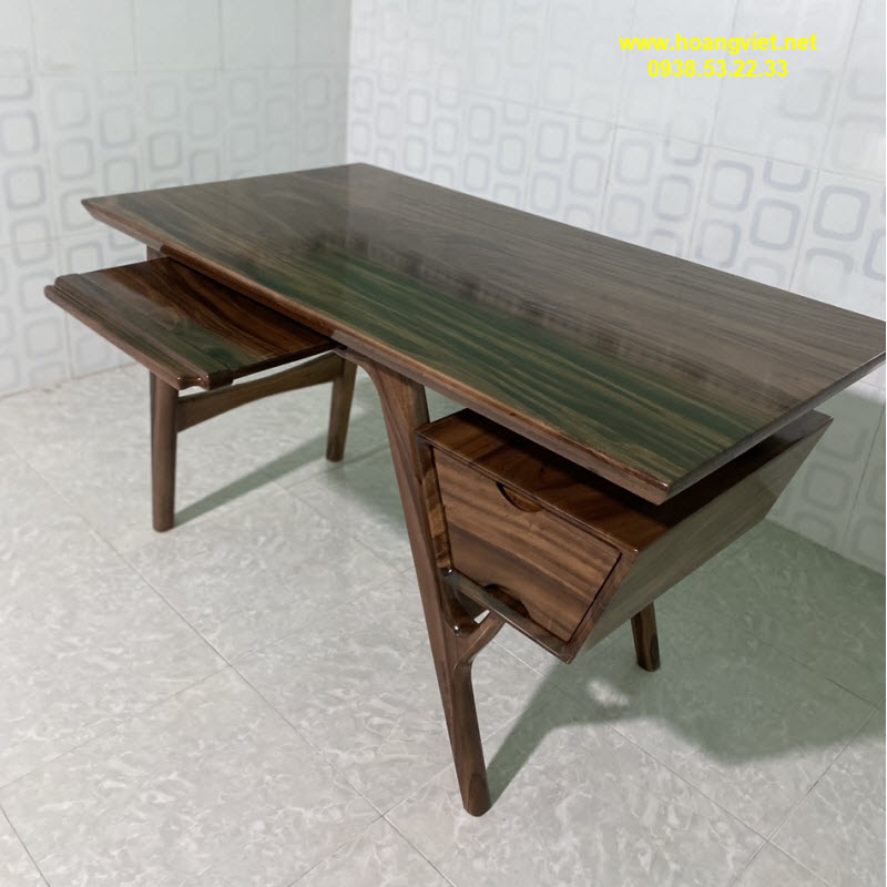 Bàn làm việc gỗ tự nhiên me tây đẹp Bàn làm việc gỗ tự nhiên me tây đẹp