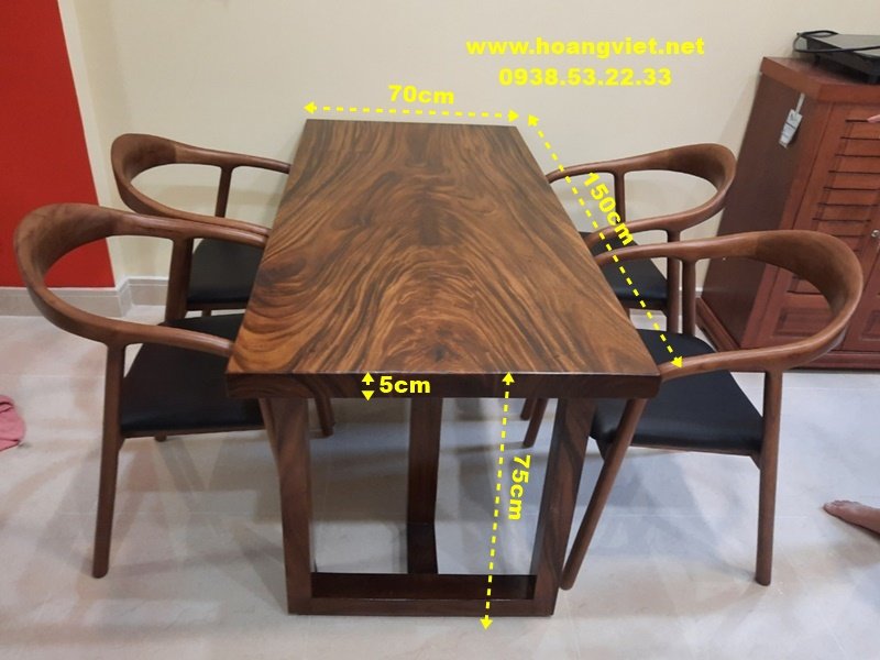 Bàn ăn 4 ghế gỗ tự nhiên Bàn ăn 4 ghế gỗ tự nhiên