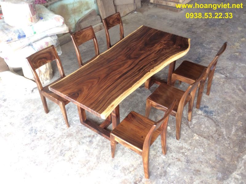 Bàn ăn gỗ tự nhiên me tây đẹp Bàn ăn gỗ tự nhiên me tây đẹp