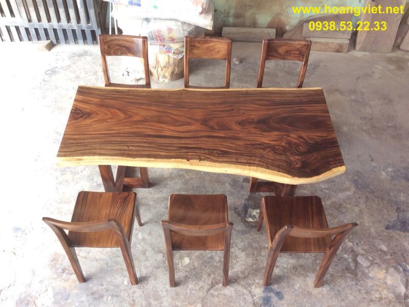 Bàn ăn gỗ tự nhiên me tây đẹp Bàn ăn gỗ tự nhiên me tây đẹp