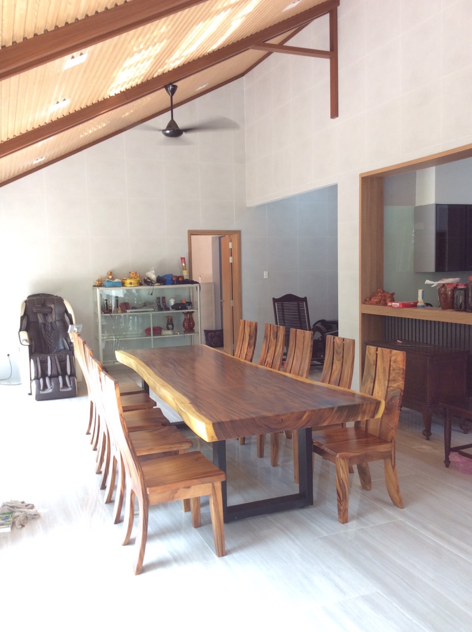 Bàn ăn nguyên khối 10 ghế đẹp Bàn ăn nguyên khối 10 ghế đẹp