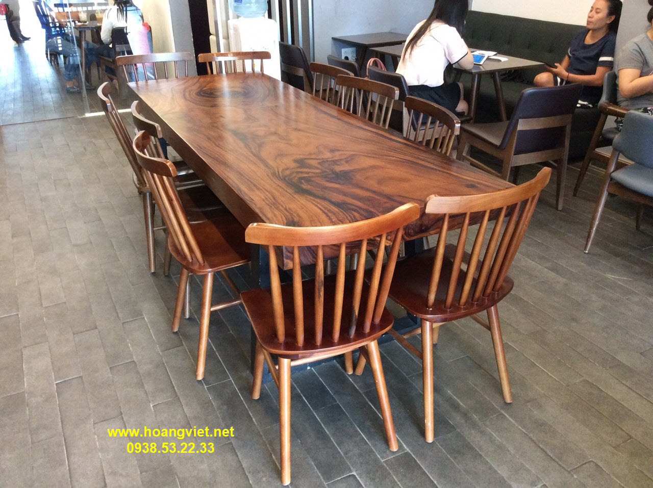 Bàn cà phê gỗ me tây Bàn cà phê gỗ me tây