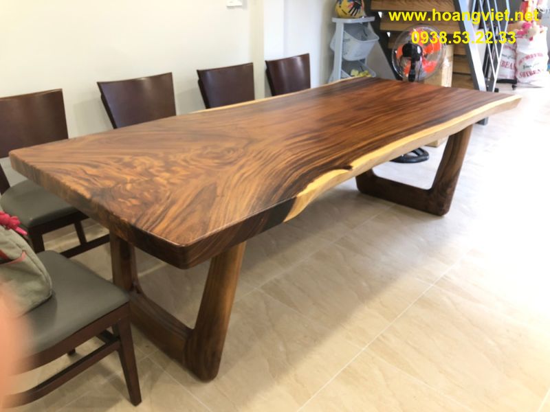 Bàn dài gỗ me tây nguyên tấm rộng 1m Bàn dài gỗ me tây nguyên tấm rộng 1m