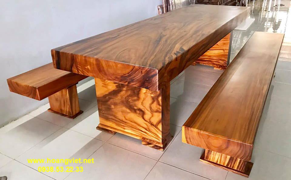 Bộ bàn k3 gỗ me tây nguyên tấm đã tẩm sấy Bộ bàn k3 gỗ me tây nguyên tấm đã tẩm sấy