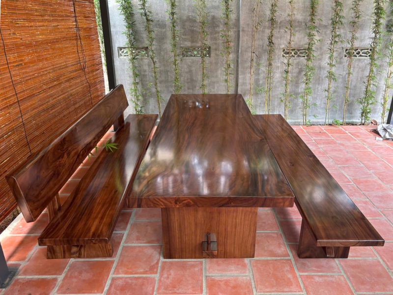 Bàn ghế k3 gỗ me tây đẹp và hiện đại. Bàn ghế k3 gỗ me tây đẹp và hiện đại.