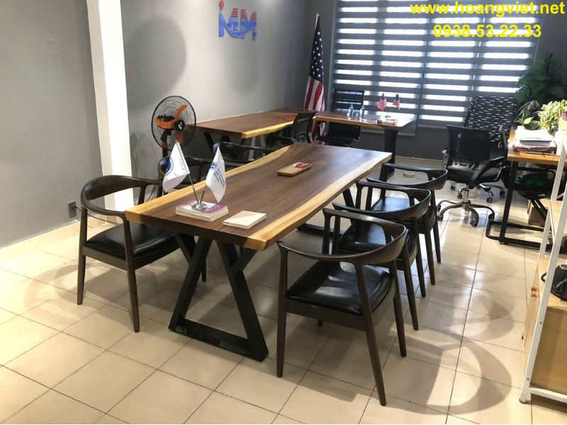 Bộ bàn gỗ me tây 6 ghế kennedy Bộ bàn gỗ me tây 6 ghế kennedy