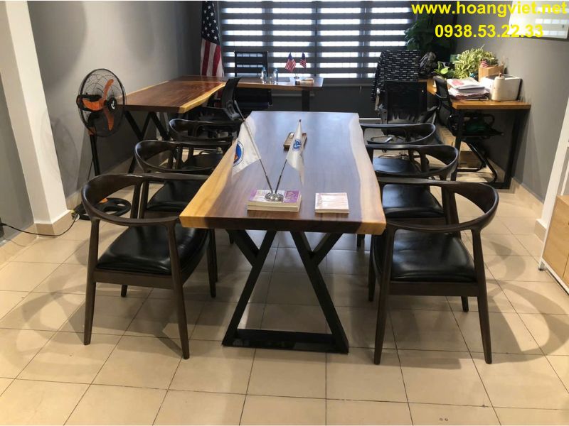 Bộ bàn gỗ me tây 6 ghế kennedy Bộ bàn gỗ me tây 6 ghế kennedy