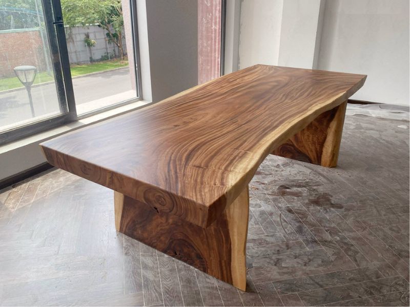 Bàn gỗ me tây nguyên tấm tại tphcm Bàn gỗ me tây nguyên tấm tại tphcm