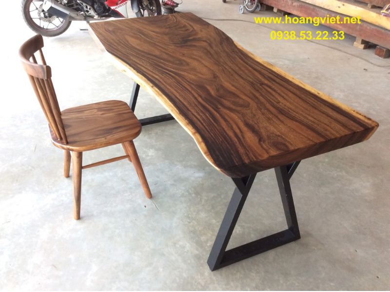 Bàn làm việc 1m8 gỗ tự nhiên đẹp Bàn làm việc 1m8 gỗ tự nhiên đẹp