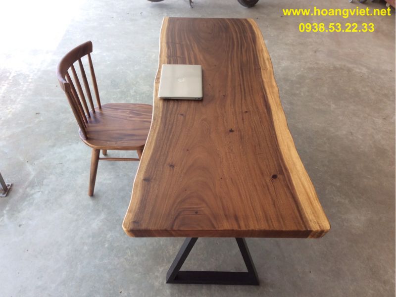 Bàn làm việc 2m gỗ tự nhiên me tây Bàn làm việc 2m gỗ tự nhiên me tây