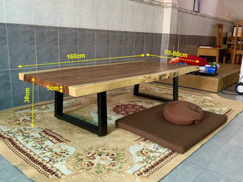 Bàn làm việc bệt gỗ tự nhiên Bàn làm việc bệt gỗ tự nhiên