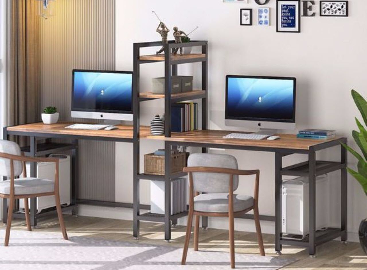 Mẫu bàn làm việc chữ L Mẫu bàn làm việc chữ L