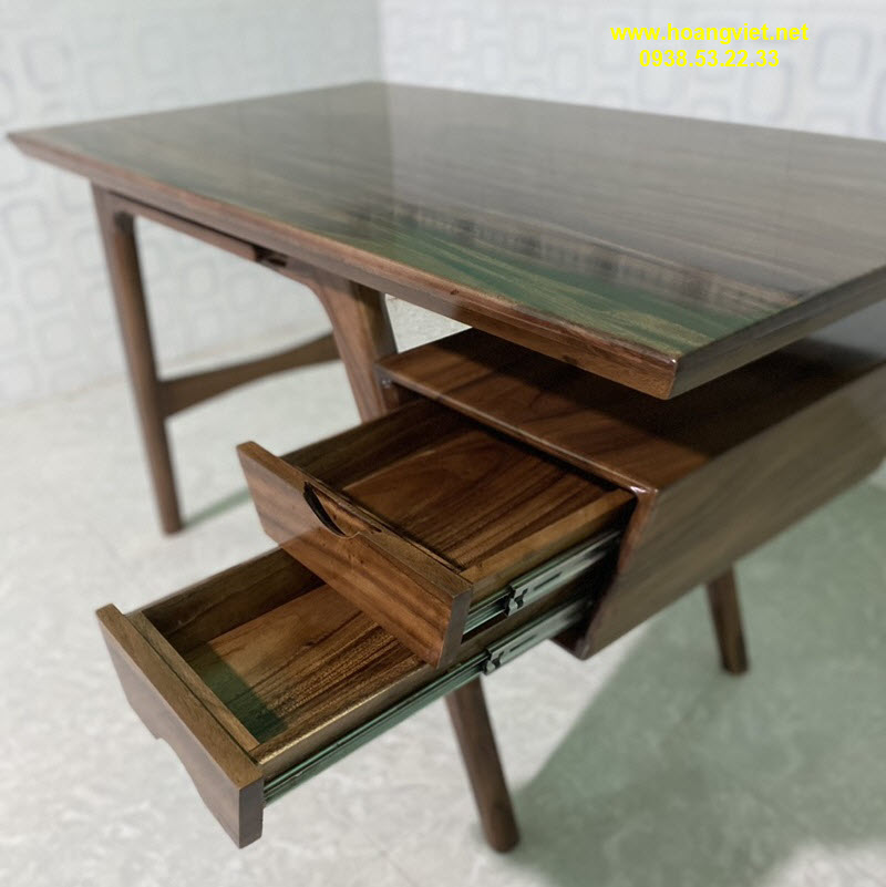 Bàn làm việc gỗ tự nhiên có ngăn kéo Bàn làm việc gỗ tự nhiên có ngăn kéo