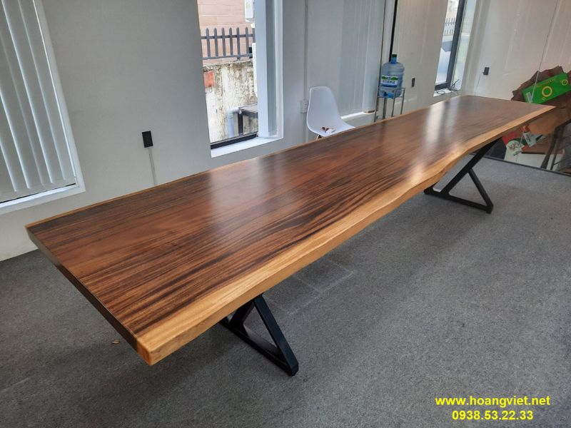 Bàn làm việc nhóm gỗ tự nhiên Bàn làm việc nhóm gỗ tự nhiên