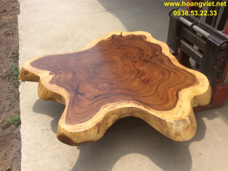 Bàn trà gỗ tự nhiên me tây nguyên khối Bàn trà gỗ tự nhiên me tây nguyên khối