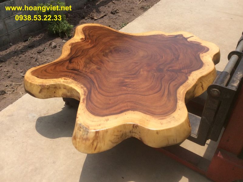 Bàn trà gỗ tự nhiên me tây nguyên khối Bàn trà gỗ tự nhiên me tây nguyên khối