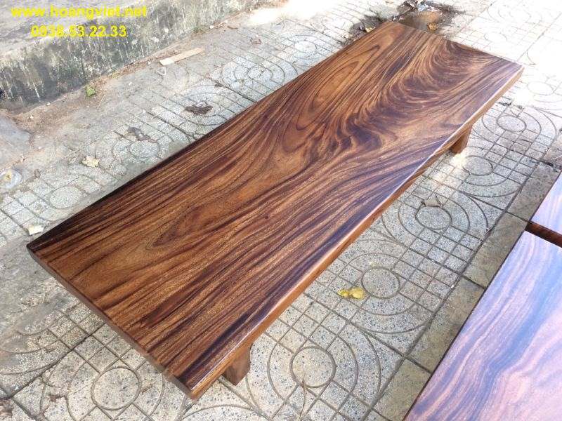 Bàn trà ngồi bệt gỗ me tây nguyên tấm Bàn trà ngồi bệt gỗ me tây nguyên tấm