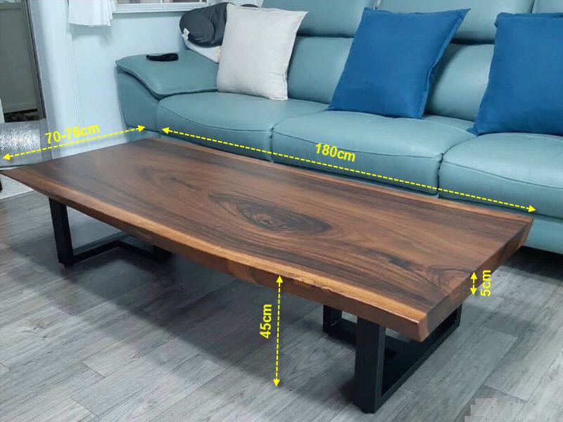 Bàn trà sofa gỗ me tây hiện đại Bàn trà sofa gỗ me tây hiện đại