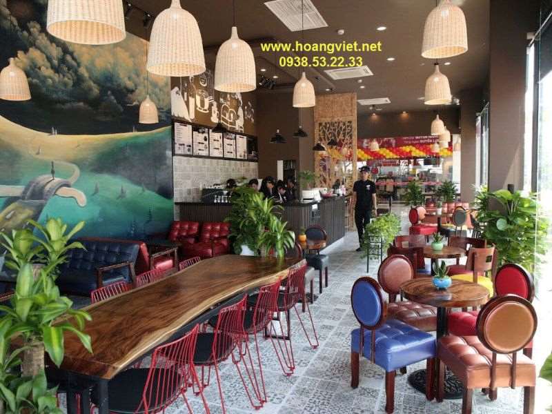 Bàn cafe gỗ me tây Bàn cafe gỗ me tây